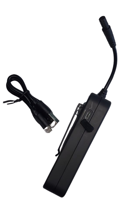 Chaleco Rosa neón con luz electroluminiscente