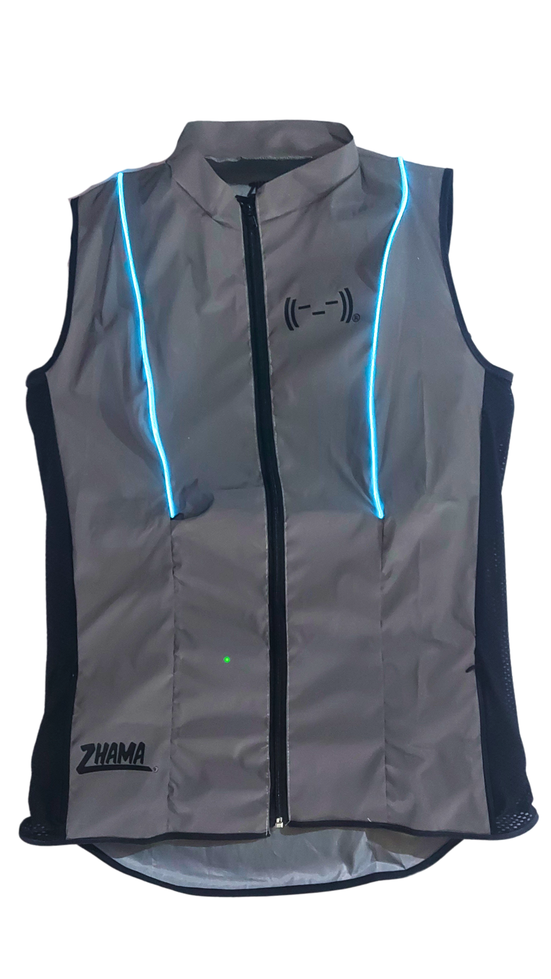 Chaleco 100% reflejante con luz