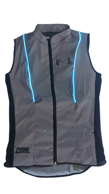 Chaleco 100% reflejante con luz