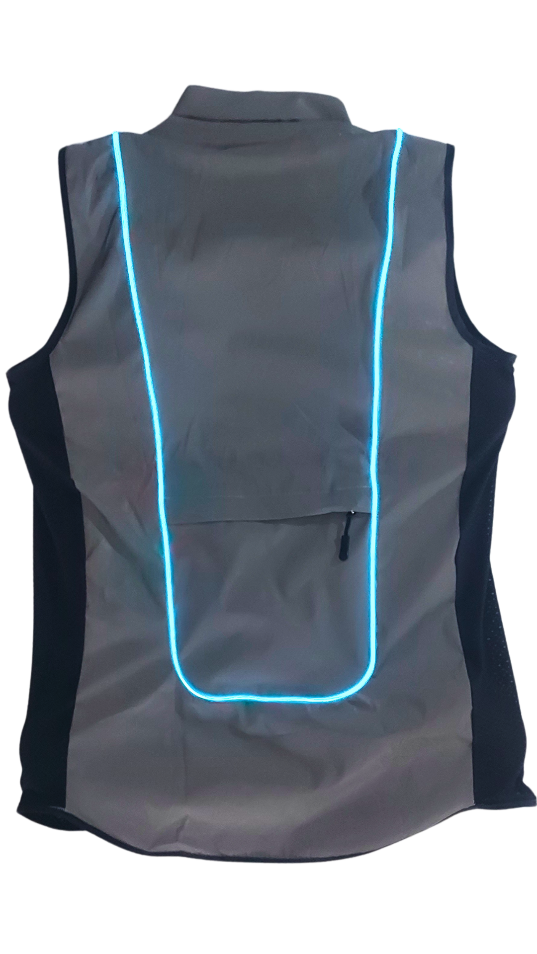 Chaleco 100% reflejante con luz