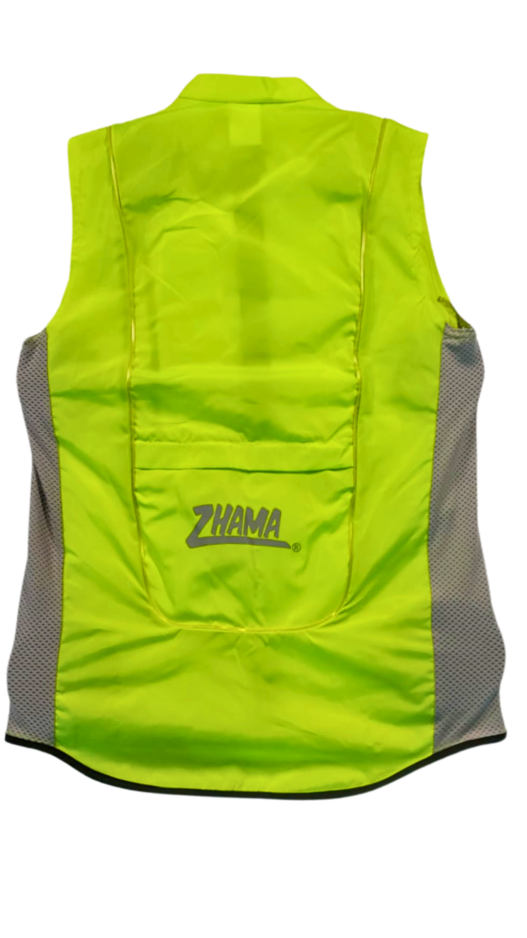 Chaleco Amarillo neón con luz electroluminiscente