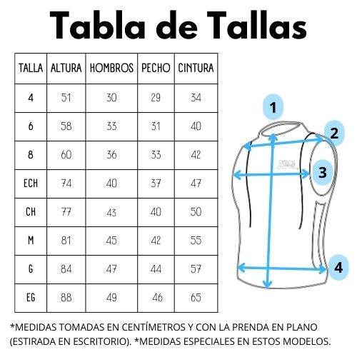 Chaleco Azul turquesa con luz electroluminiscente