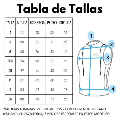 Chaleco Azul turquesa con luz electroluminiscente